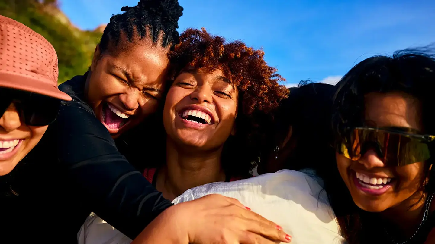 Group of happy ladies