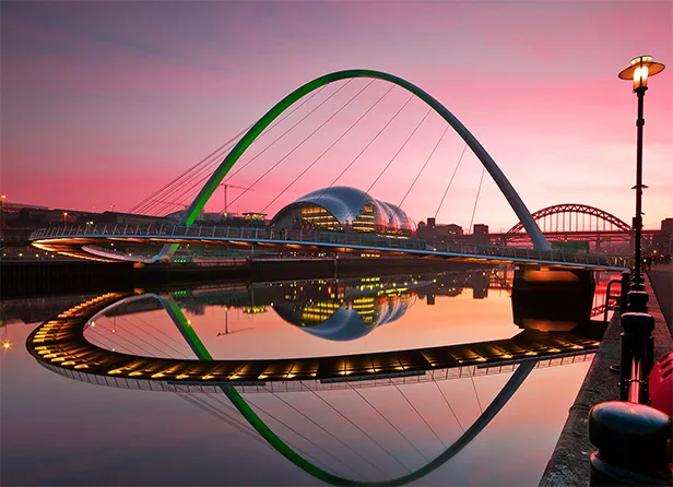 Newcastle tyne bridge image